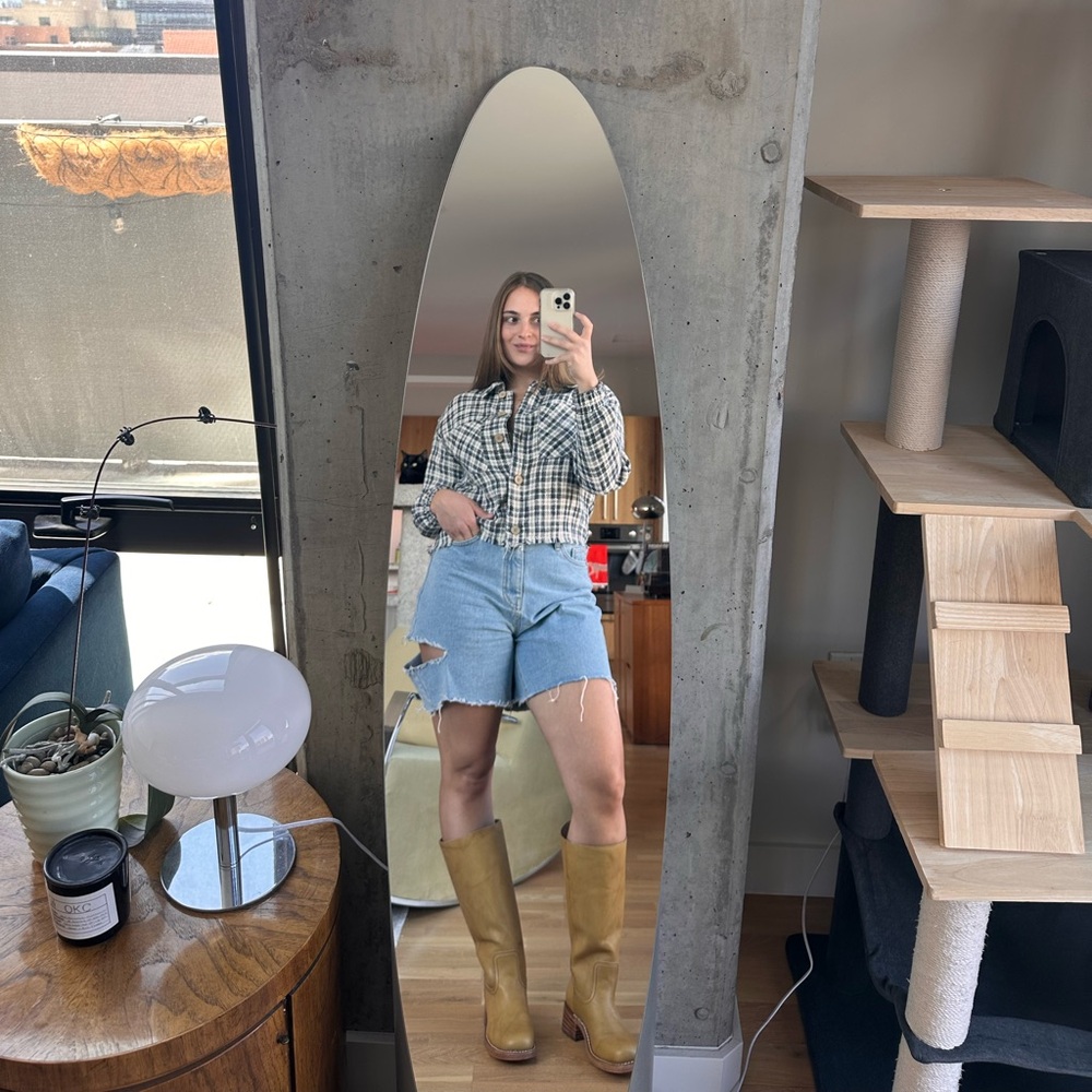 Zara textured overshirt / jacket